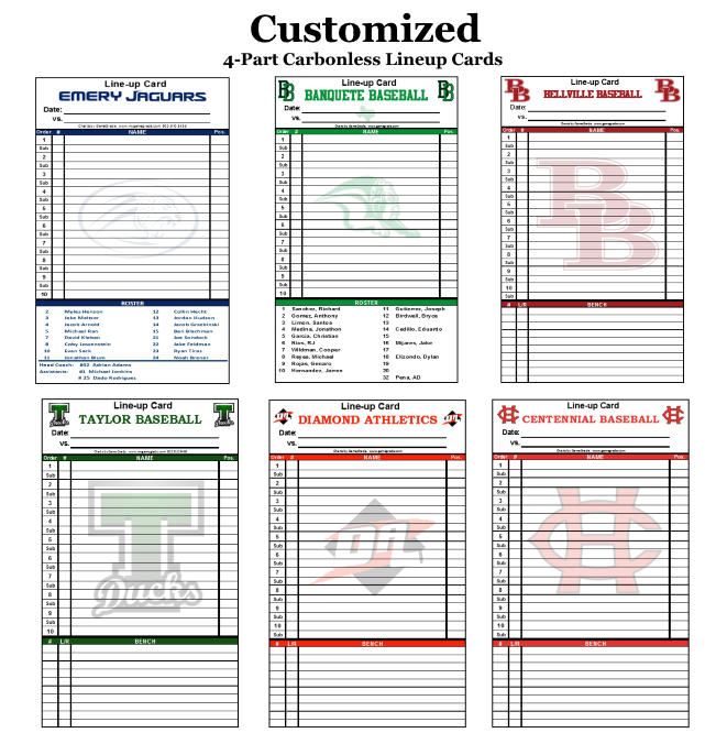 Baseball Organizational Chart
