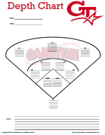 blank baseball depth chart template